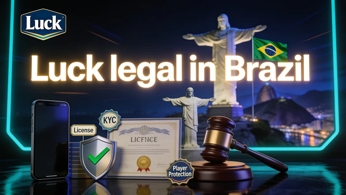 A Luck Bet é segura e legal no Brasil?: guia de luck bet para jogadores no Brasil