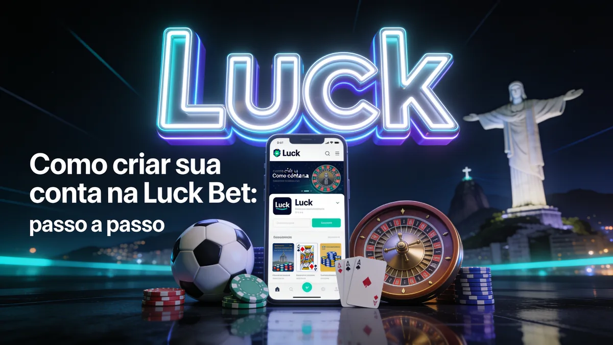 luck bet no Brasil — Como criar sua conta na Luck Bet: passo a passo